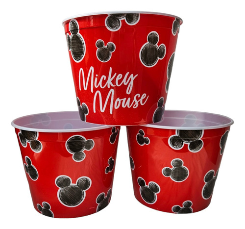 10 Dulceros Mickey Mouse Fiesta Mickey Mouse Cubeta Palomero