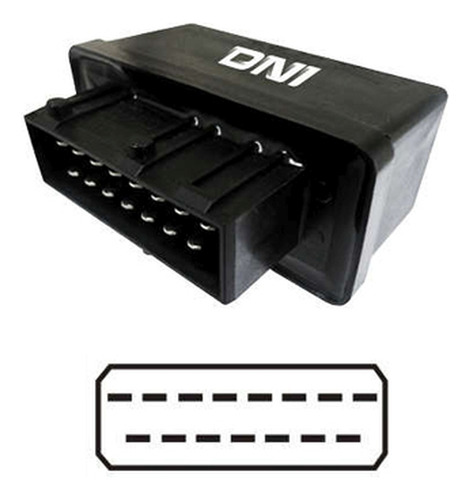 Modulo Inyeccion Electronica Para Fiat Dni 14108