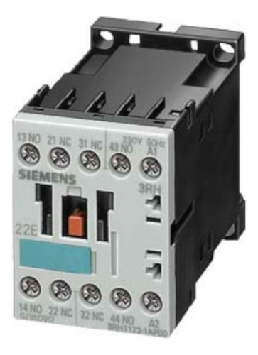 Contactor Auxiliar 2na+2nc 230v 3rh1122-1ap00 Siemens