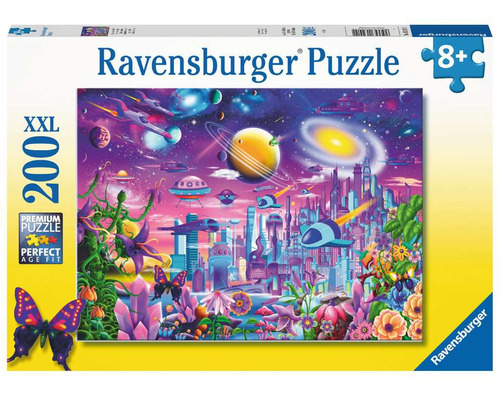 Rompecabezas Ciudad Cósmica 200 Piezas Xxl Ravensburger