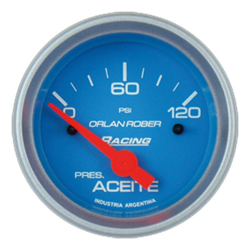 Manómetro Aceite Eléctrico Racing Orlan Rober 316 C 120