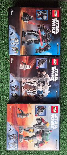 Lego Stormtrooper, Boba Fett Y Darth Vader Star Wars 138 (Usado)
