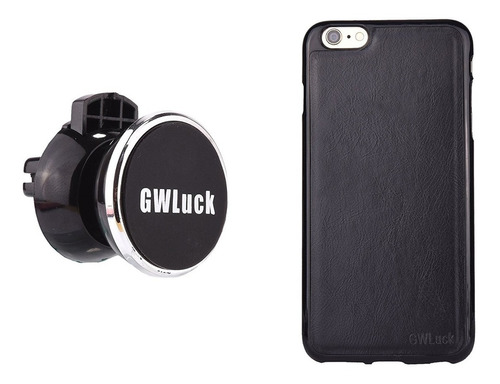  Gwluck Gwl-01-bl Magnetic Car Mount For iPhone 6 Plus
