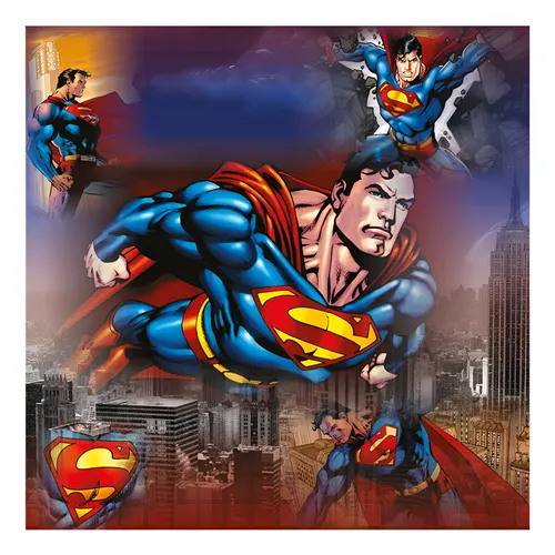 Mantel Temática De Superman Para Fiestas
