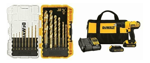 Dewalt Juego De Brocas De Titanio 14 Piezas Dw1341 G +