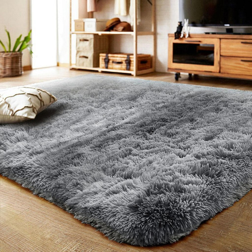 Modern Shag Area Alfombras Mullidas Antideslizante Alfombra