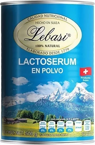 Lactoserum Lebasi Suero De Leche Nutrición Completa 500grams