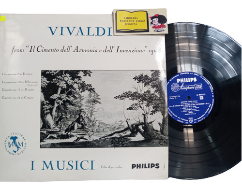 Lp - Acetato - Vivaldi - From 2 Cimiento Dell Armonía - Op 8