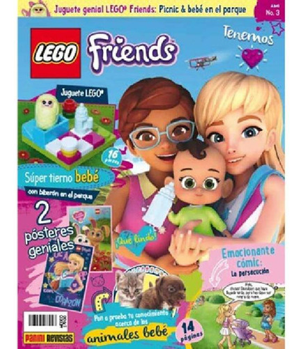Libro - Revista Lego Friends 03, De Sin . Serie Lego Friend
