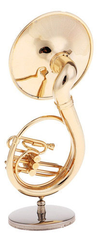 Instrumento De Viento De Latón Sousaphone Escala 1/6 Con