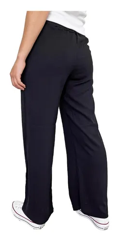 Pantalon de lino negro new arrivals