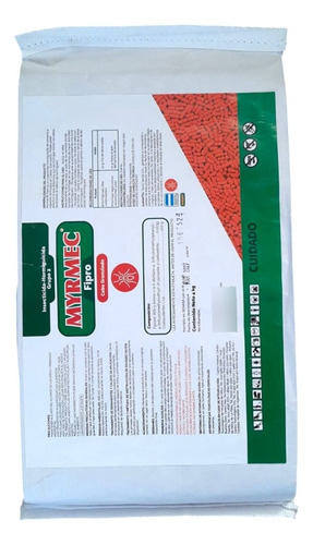 Cebo De Hormigas Myrmec Color Rojo Bolsa 4kg. Cuidado Jardin