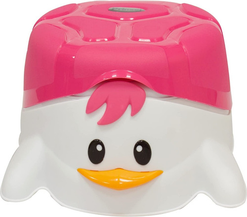 Baño Entrenador De Bebe Prinsel Pinguino 4 En 1 Banquito Nv