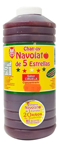 Chamoy Navolato 5 Estrellas Sabor Ciruela