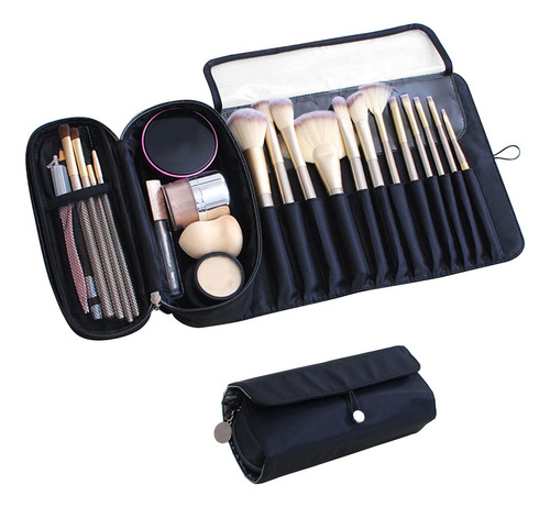 Soporte Multifuncional Para Brochas De Maquillaje De Viaje