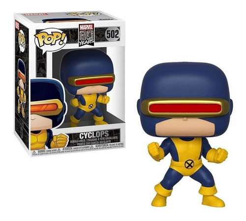 Funko Pop Marvel 80 Years Cyclops 502 Nuevo Original