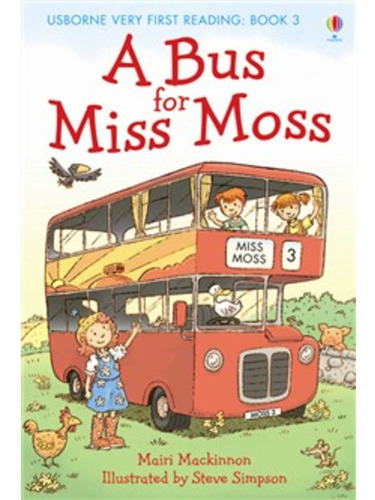 Bus For Miss Moss,a - Usborne Very First Reading Kel Edicion