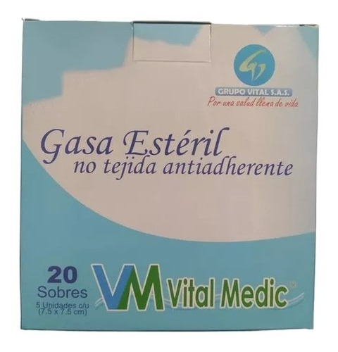 Gasa Esteril Antiadherente X20u