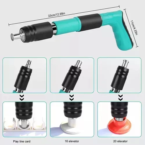 Pistola Remachadora Manual En Kit Con 50 Remaches | Cuotas sin interés