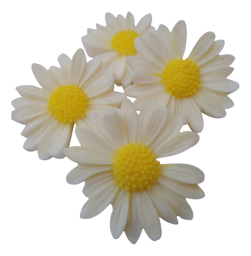 Jabones De Flores Margaritas Para Souvenirs X 10