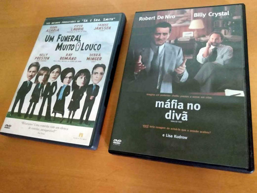 Lote 2 Dvd's Máfia No Divã, Um Funeral Muito Louco + Brinde (Usado)