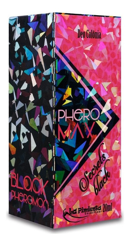 Perfume de mujer Phero Max Secrets Black Pheromonas