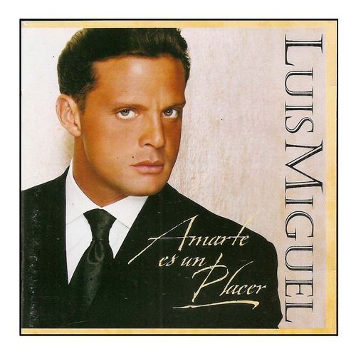 Cd Luis Miguel - Amarte Es Un Placer 