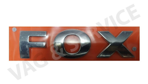 Emblema Trasero Fox