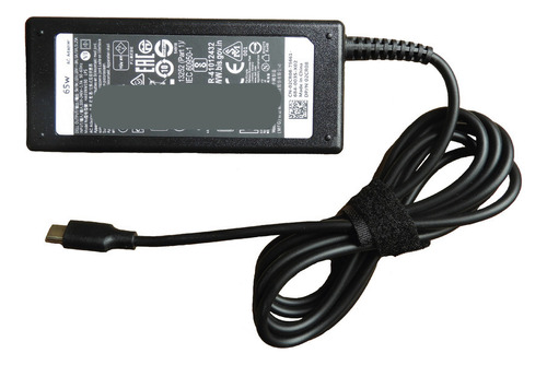 Cargador Genérico Para Laptop Dell 20v 3.25a 65w Tipo C