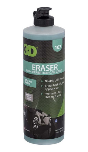 3d Eraser Removedor De Marcas De Agua 500ml - Mejor Precio