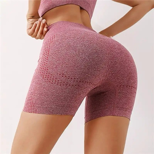 Short Femenino  De Entrenamiento Sin Frunce -yoga