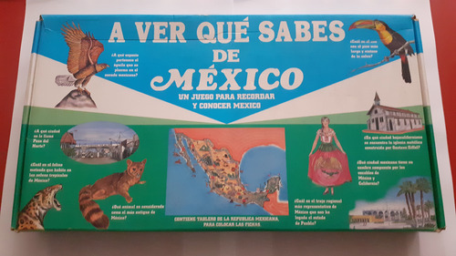 Juego De Mesa Para Conocer Y Recordar Mexico-euromexico (Usado)