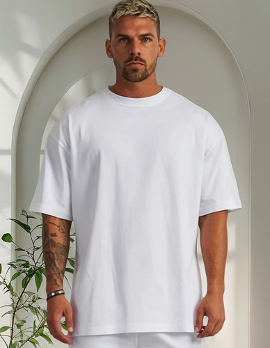 Playera Estampada De Moda De Manga Corta Para Hombre Cool