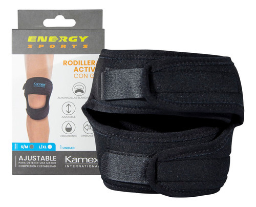 Rodillera Deportiva Energy Sport Gel Talla L/xl