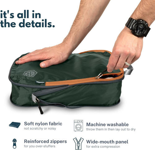 Cubos De Compresión Para Viajes - Maletas Y Mochilas.
