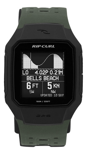 Relógio Rip Curl Digital Search Gps Series 2 Army