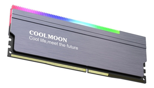 Disipador Memoria Ram Coolmoon Con Luces Argb 