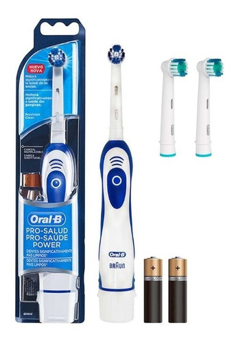 Oferta! Oral B Cepillo Dental Eléctrico A Pila + 2 Repuestos