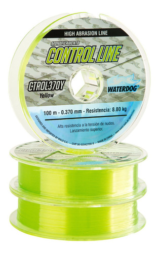 Tanza Nylon Ctrol Waterdog 057mm X100m Consultarcolor