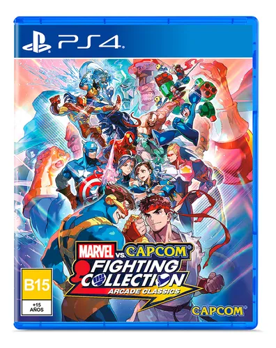 Marvel Vs Capcom Fighting Collection Ps4 Fisico Sellado