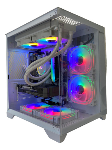 Pc Gamer Branco R7 5700x 1tb 32gb Water Cooler Rtx 3060 12gb