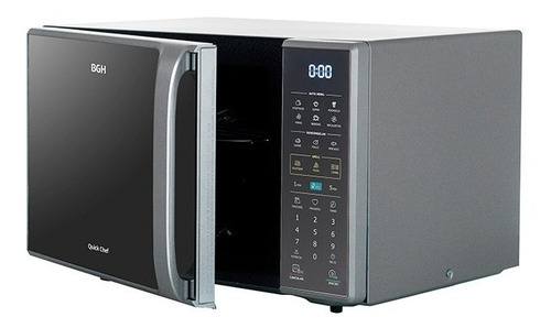 Imagen 5 de 6 de Microondas Grill BGH Quick Chef B228DS20 silver 28L 220V