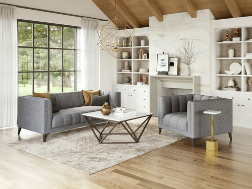 Sofa Punta Cana Gris Këssa Muebles