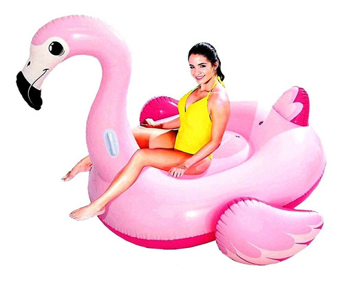 Flamenco Inflable Para Pileta Bestway 191cm Planeta Juguete