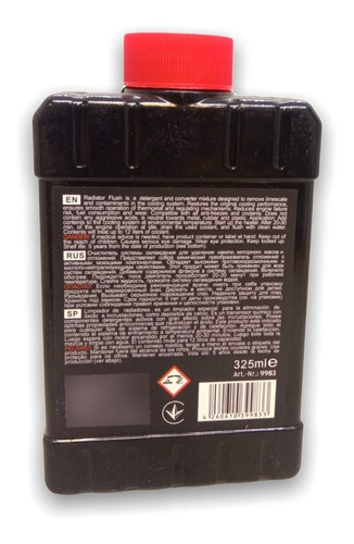 Imagen 2 de 10 de Limpiador De Radiador Senfineco Radiator Flus Aleman 325ml