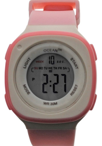 Reloj Digital Sumergible Para Mujer Niños Alarma Luz Lon036