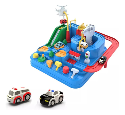 Coche Aventura Juguetes Pistas De Carreras Mini Juego