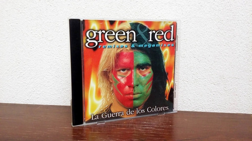 Green Red - La Guerra De Los Colores Remixes Megamixes * Cd