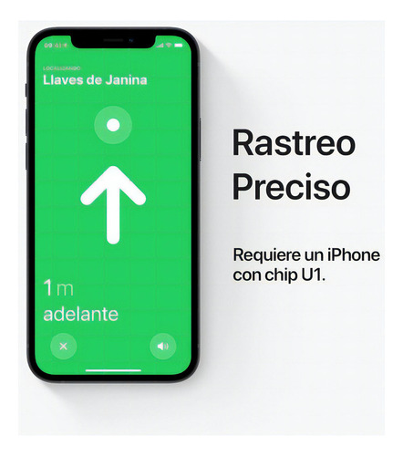 Apple Airtag Ios Localizador Rastreo Preciso Color Blanco