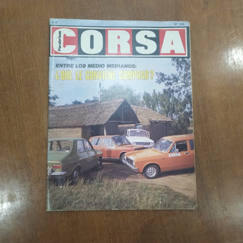 Revista Corsa, N° 315 Mayo 1972